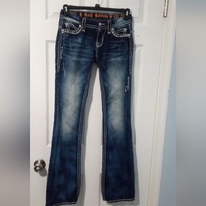 Rock Revival Indigo Flare Jeans